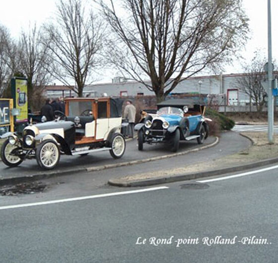 Le rond-point Rolland Pilain